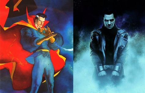Cumberbatch and Dr Strange