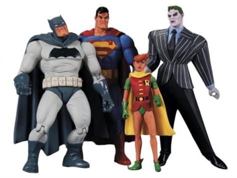 dark knight returns action figure dc collectables set