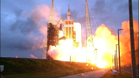 Orion takes flight (Image:NASA)
