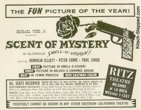 cinema gimmicks smell o vision