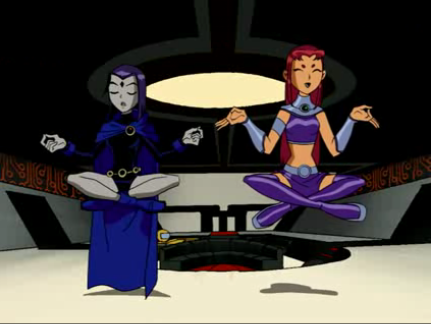 starfire and raven
