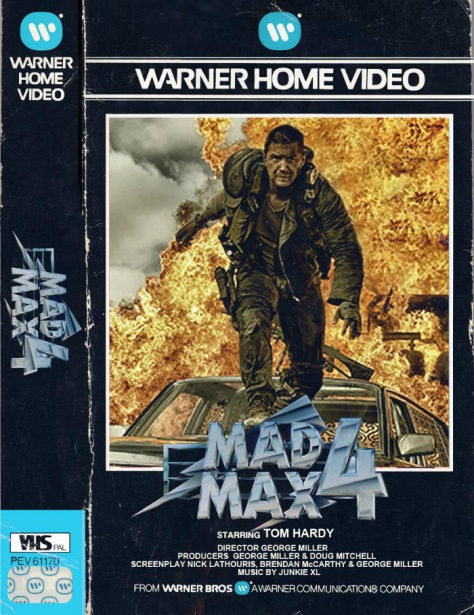 mad max fury road vhs