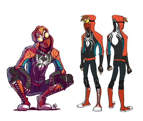 Rosy Higgins Project Rooftop Spidey Redesign