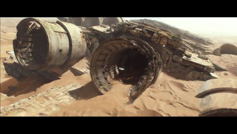 Star Wars Force Awakens Trailer ScreenShot - Super Star Destroyer