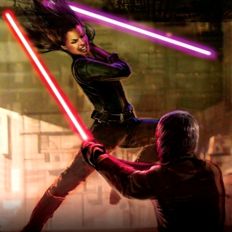 Jaine Solo and Jacen Solo/Darth Caedus