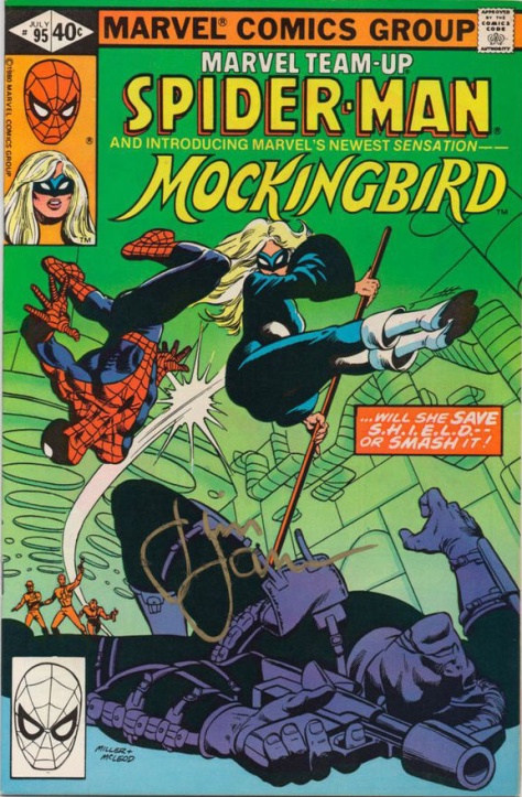 marvel teamup - Mockingbird and Spider Man