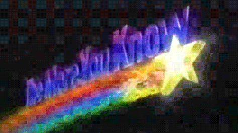 more you know