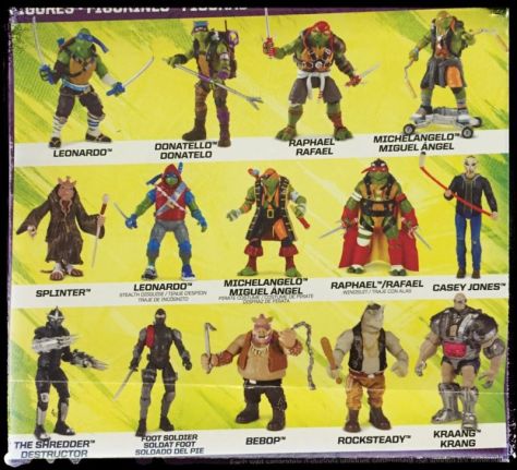 TMNT2 Toy catalogue
