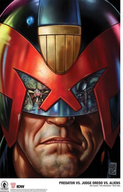 alien vs predator vs judge dredd 1