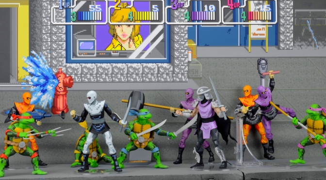 Cowabunga! New Arcade Designed TMNT Figures Debut at SDCC 2016