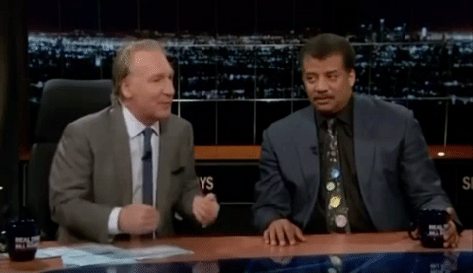 Bill Maher and Degrasse Tyson